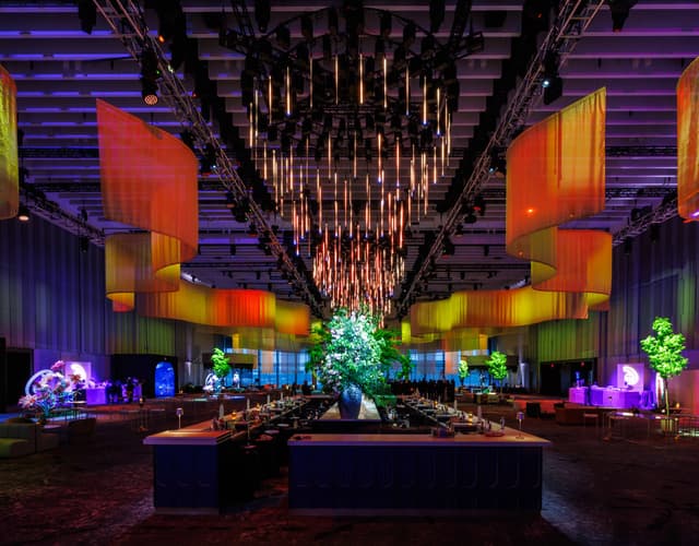 Interior atrium of Javits Center
